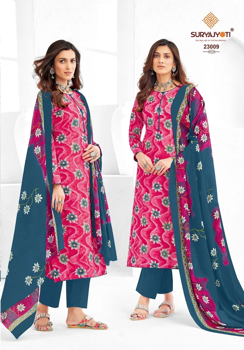 Suryajyoti Nargis vol-23 - Premium Dress material